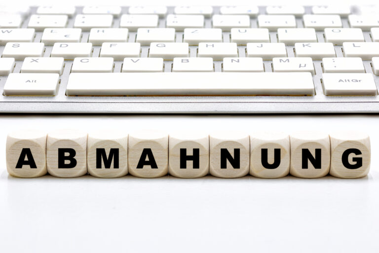 Abmahnung-Mobile