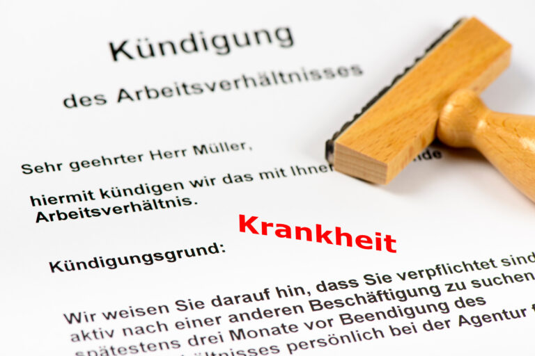 Kündigungsgrund-Mobile